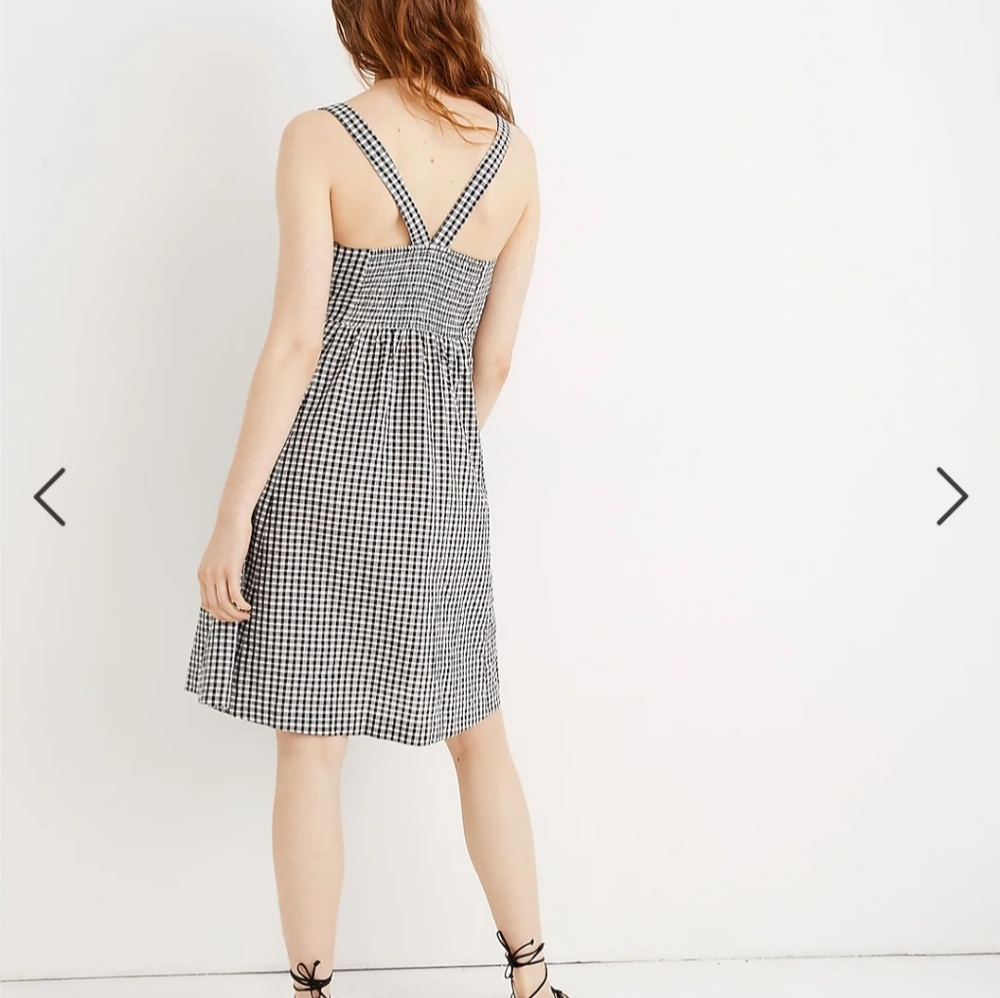 Madewell Smocked Back Dress